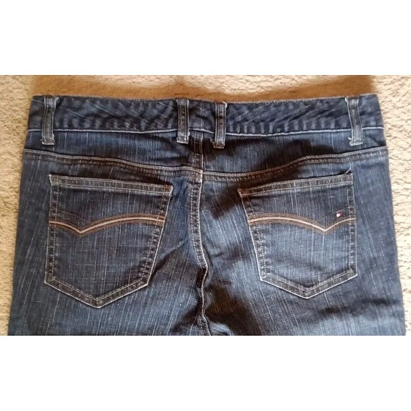 Freedom Women's Jean's Size 10S Blue Flare Leg Pockets - Picture 5 of 7